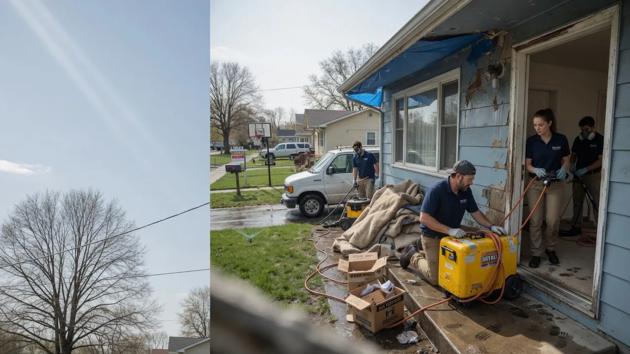 Basement Flood Cleanup in Dundas, IL near me